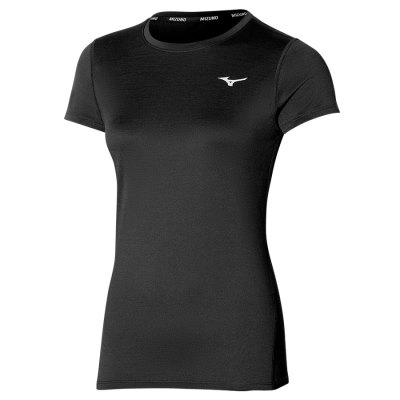 Camisa Mizuno Impulse Core Mujer - Negros - Chile M075ERIHBQ